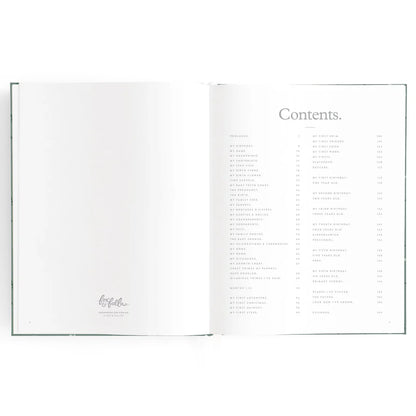 Fox & Fallow Baby Book Pine | Aster & Ruby