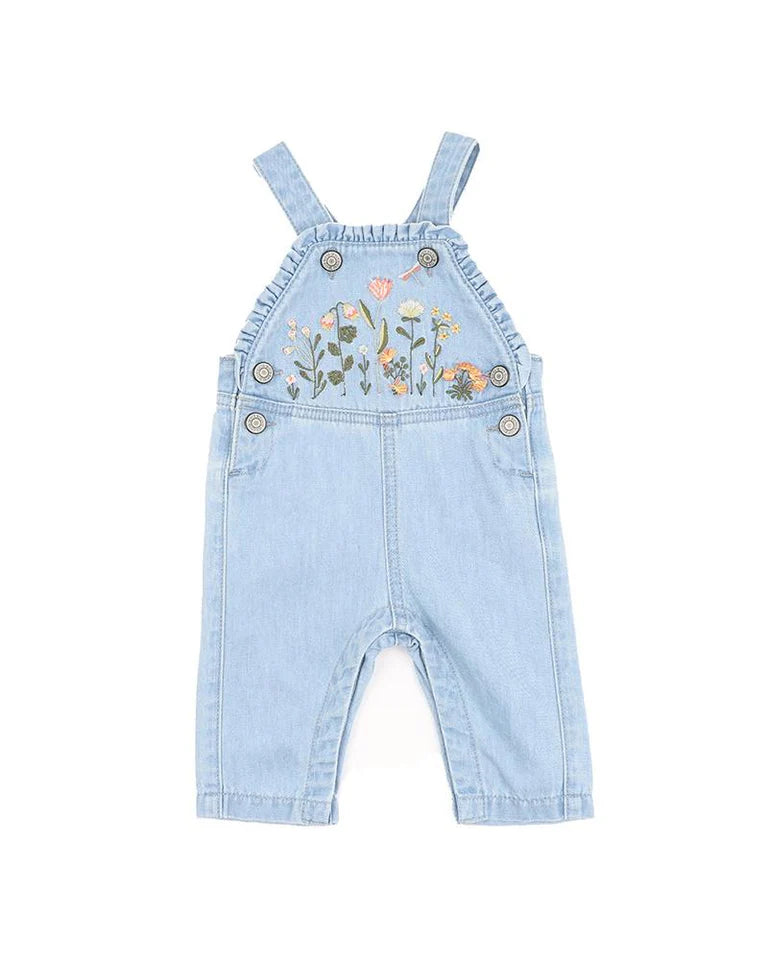 Botanica Embroided Overalls