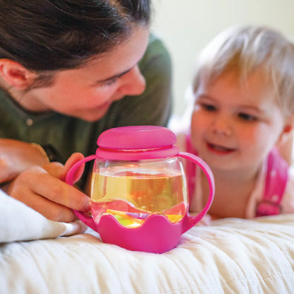 Mini Sensory Play Jar Pink