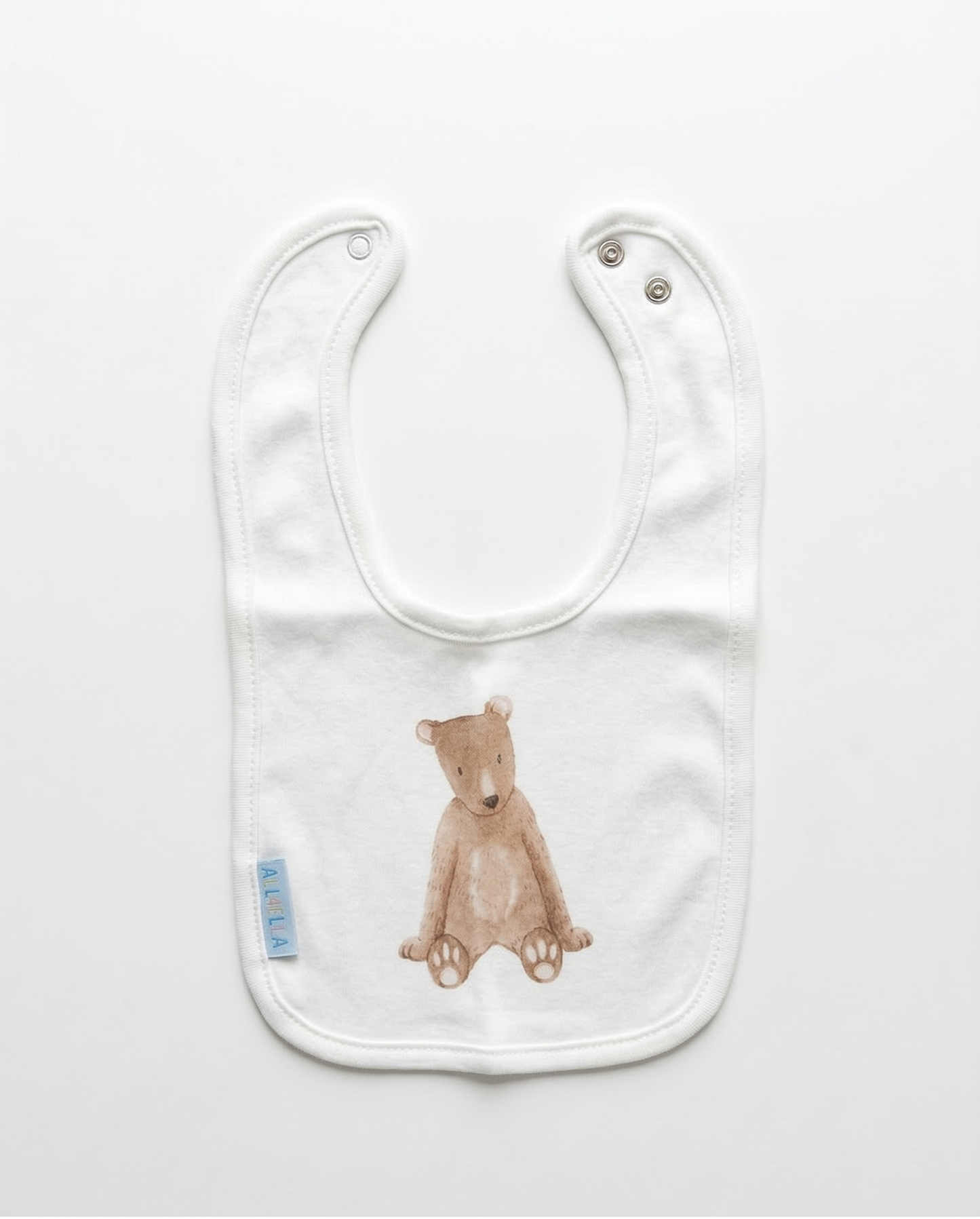 6pcs Organic Cotton Clothing Set Neutral Bear