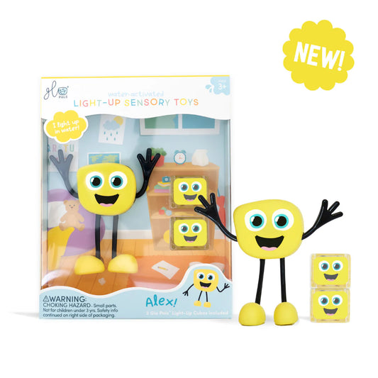 Glo Pal Character Yellow Alex