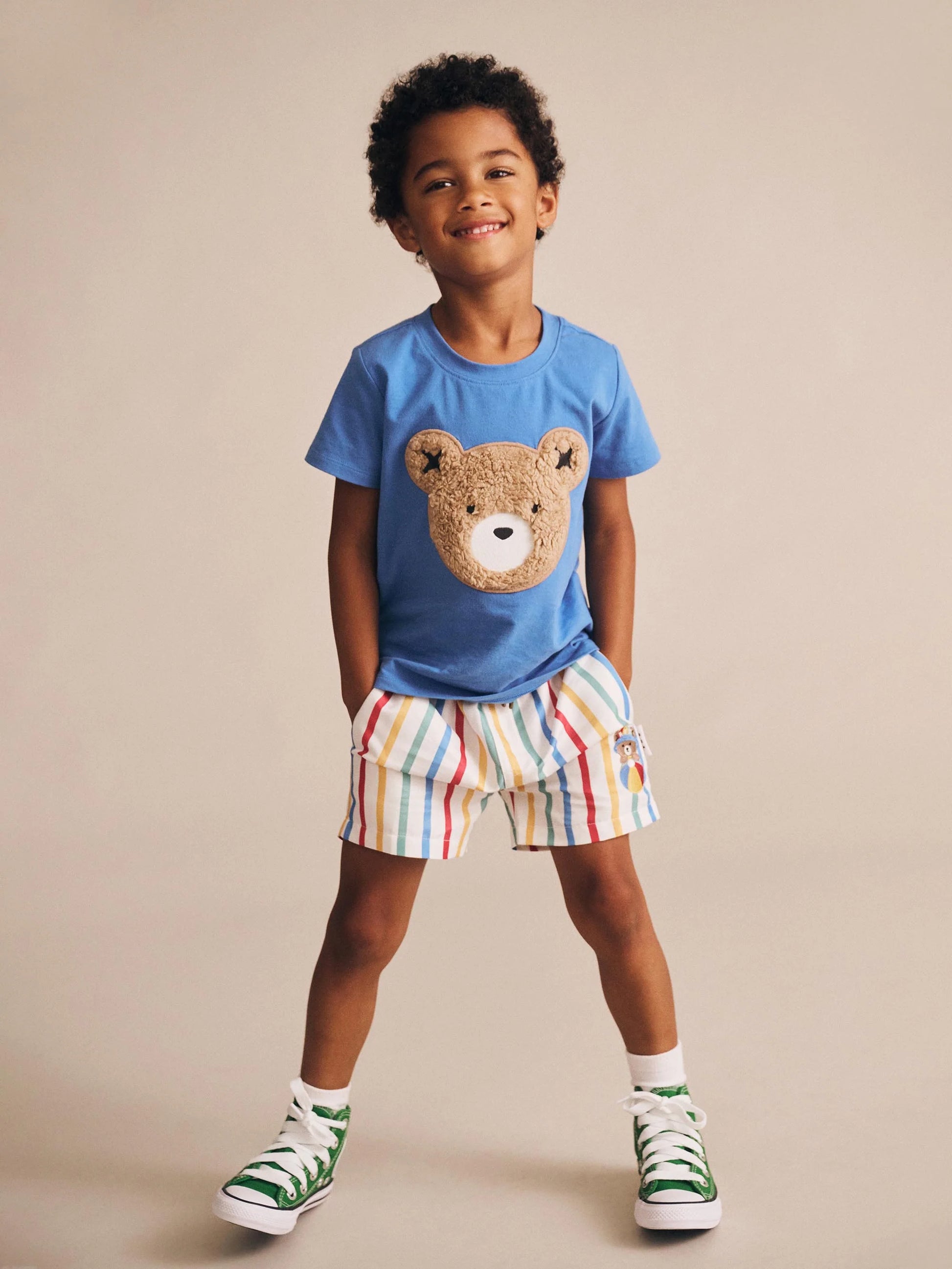 Huxbaby Huxbear Stripey Swim Shorts | Aster & Ruby