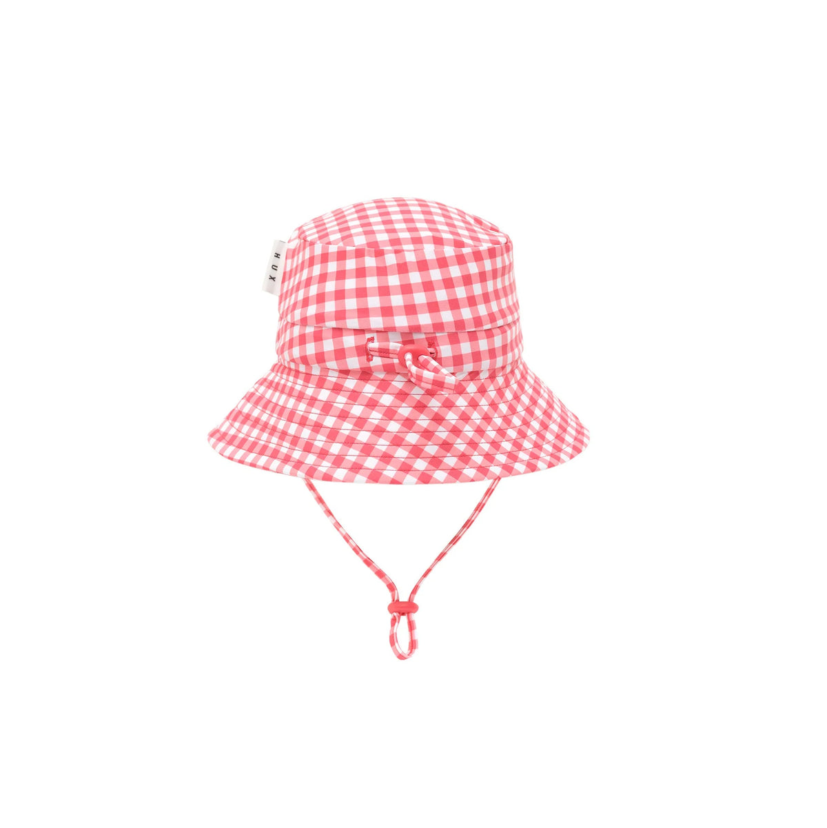 Cherry Bow Gingham Swimhat