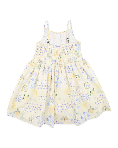 Piccolina Shirred Dress 3-7Y