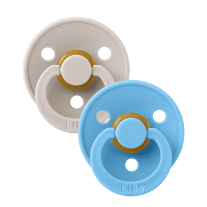Colour Pacifier Round 2pk