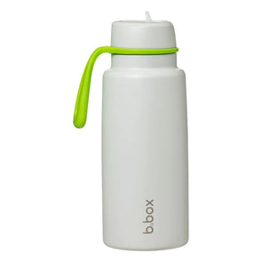 b.box Insulated Flip Top 1 Litre Bottle Lime Time