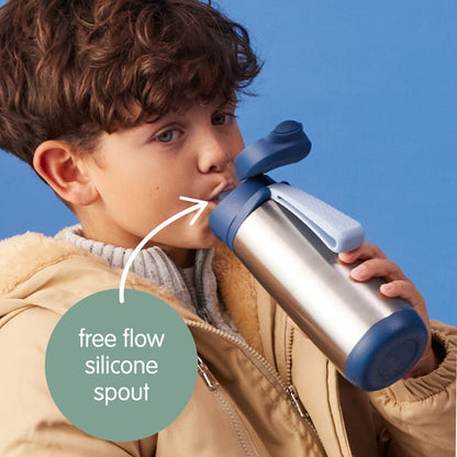 Insulated Sport Spout Bottle – Electric Jungle 500mL