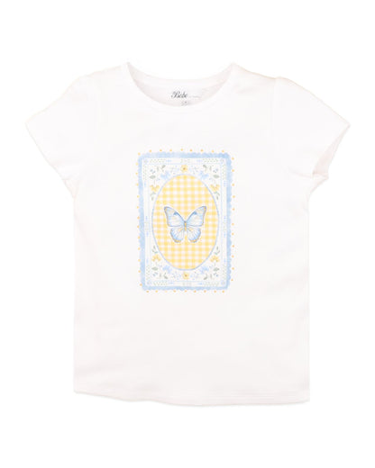 Libby Organic Butterfly Tee 3-7Y