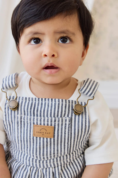 Pax Playsuit Sailor Stripe Eclipse / Cloud