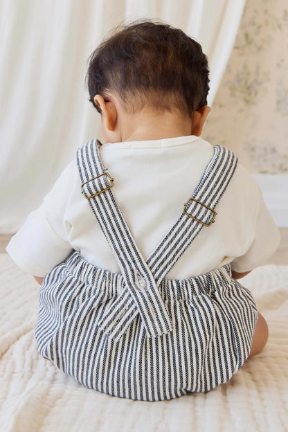 Pax Playsuit Sailor Stripe Eclipse / Cloud