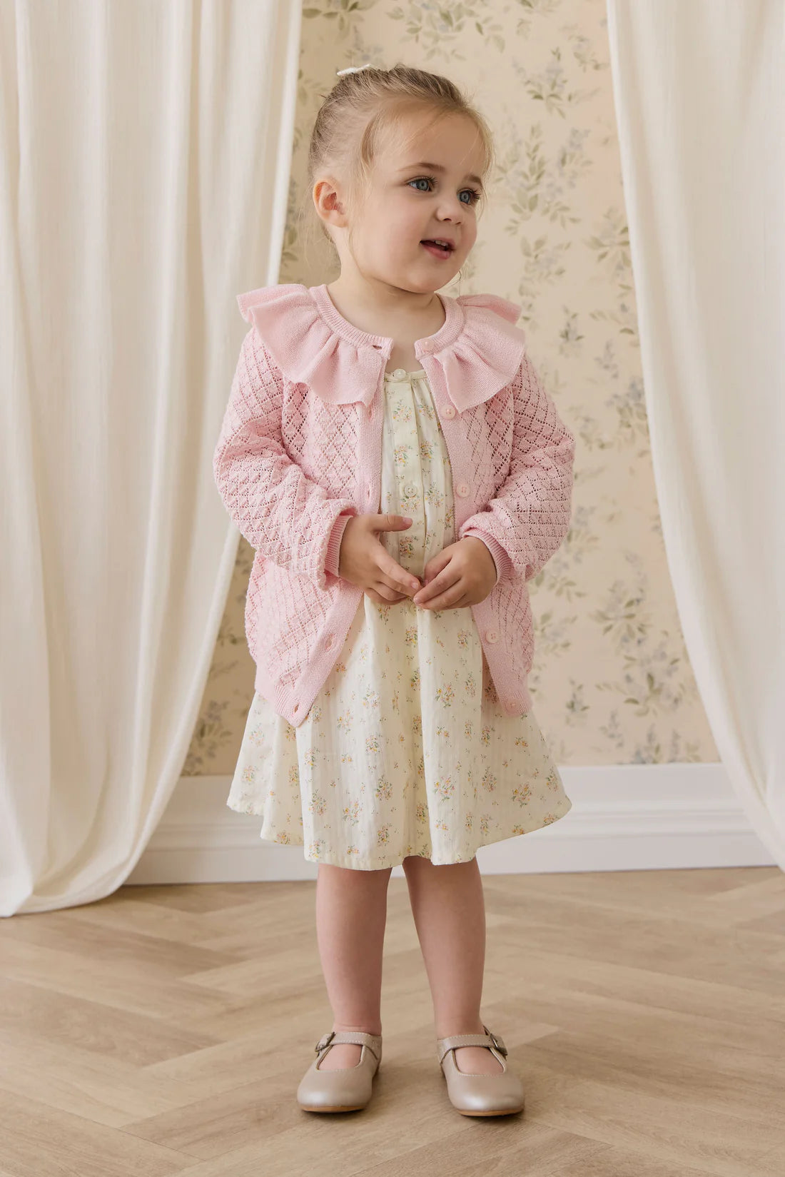 Mary Cardigan Cotton Candy