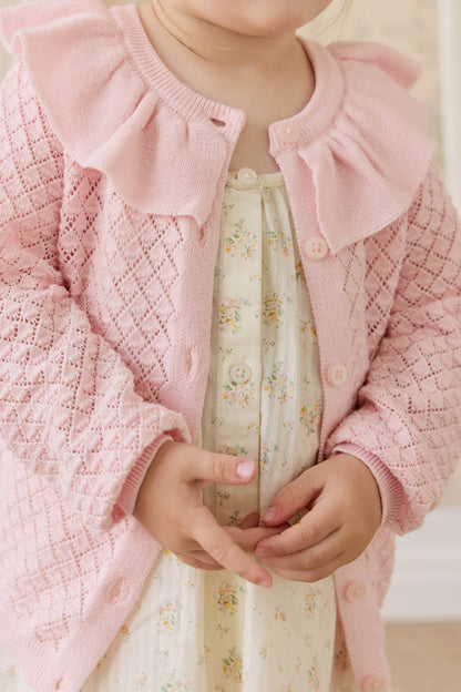 Mary Cardigan Cotton Candy