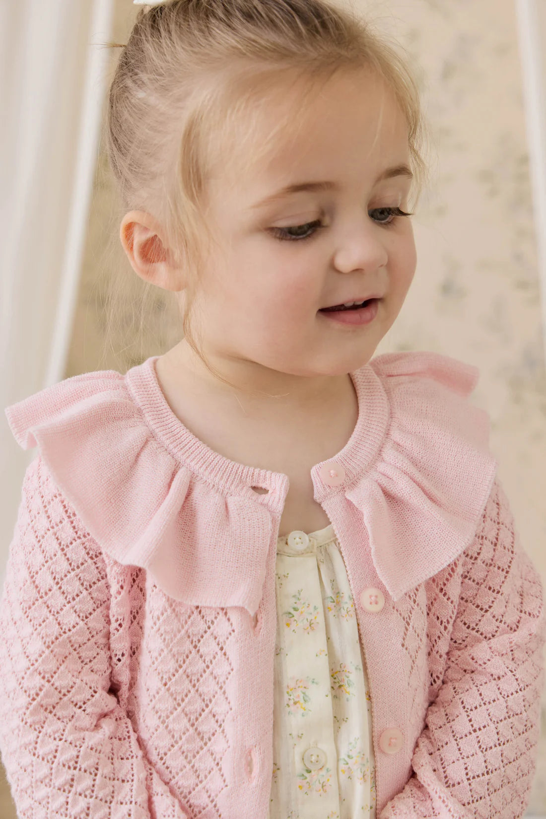 Mary Cardigan Cotton Candy