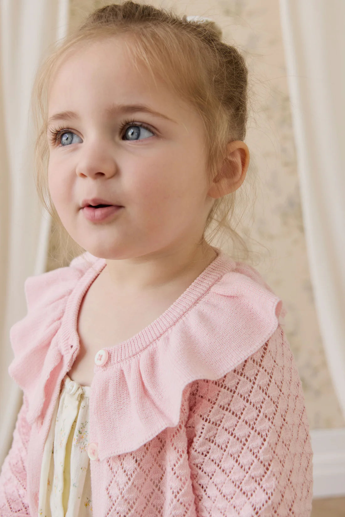 Mary Cardigan Cotton Candy