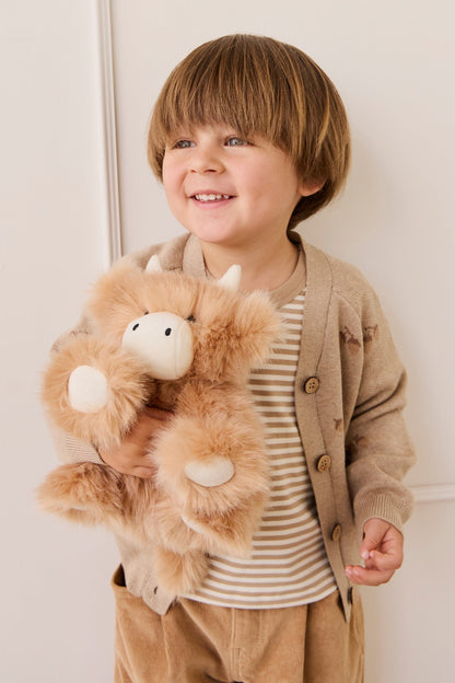 Snuggle Bunnies – Hilda The Highland Cow (Caramel)