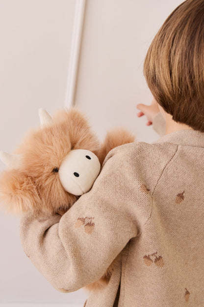 Snuggle Bunnies – Hilda The Highland Cow (Caramel)