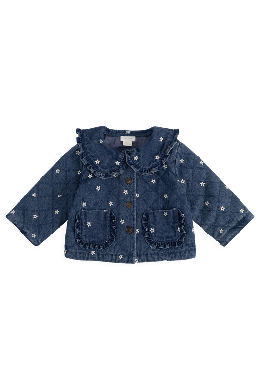 Amandine Jacket Josie Floral Denim