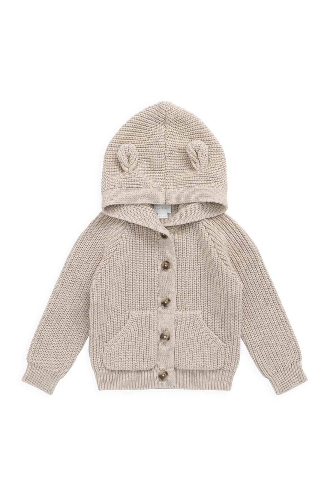 Bear Cardigan Oat