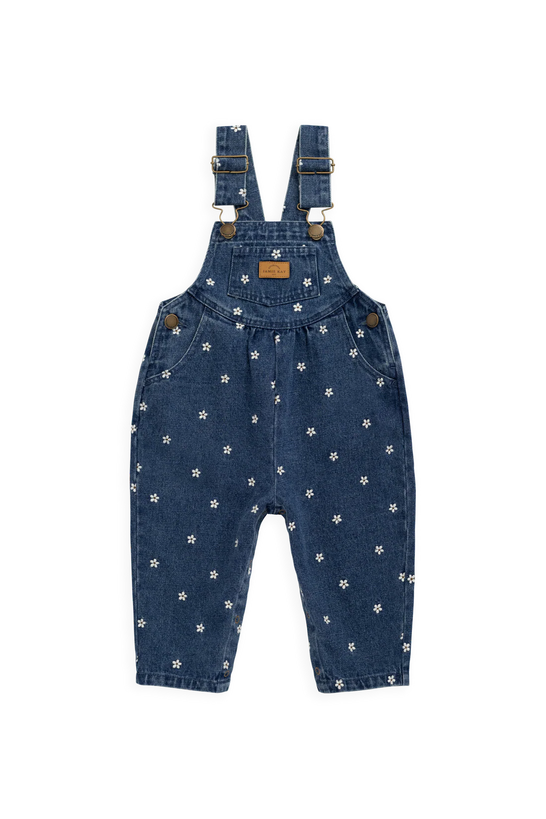Cecil Overall Josie Floral Denim