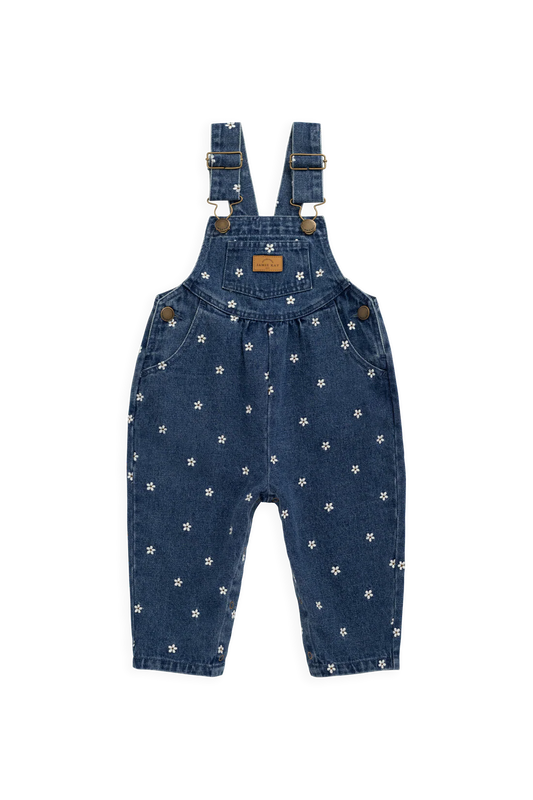 Cecil Overall Josie Floral Denim