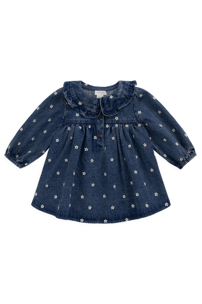 Ira Dress Josie Floral Denim