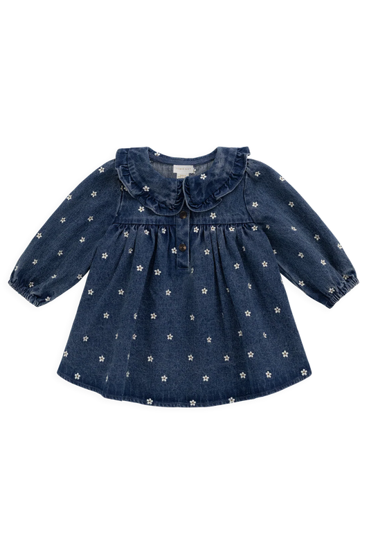 Ira Dress Josie Floral Denim