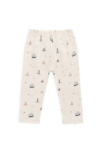 Organic Cotton Everyday Legging Sailing Day