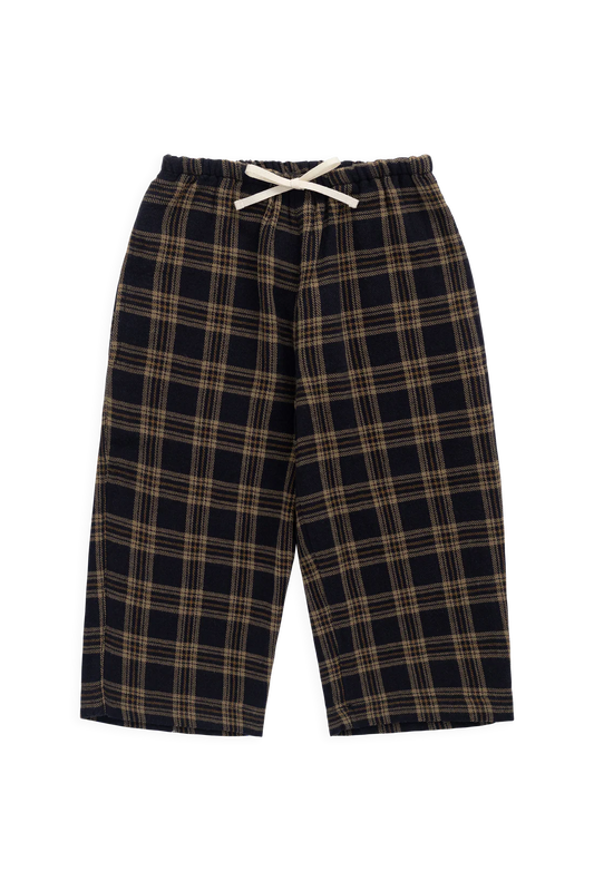 Organic Cotton Kenji Pant Woodland Check