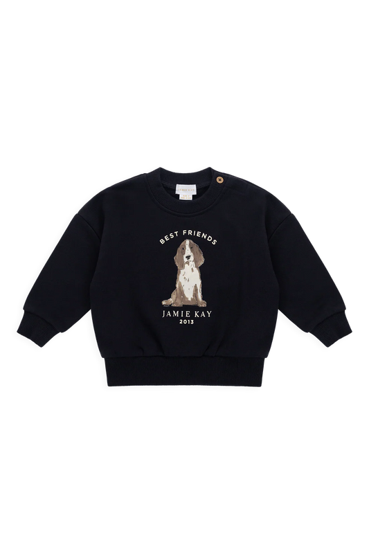 Organic Cotton Nash Sweatshirt Eclipse Best Friends
