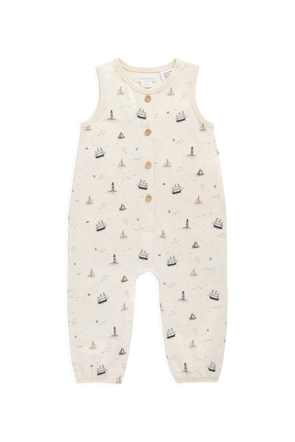 Organic Cotton Rupert Onepiece Sailing Day