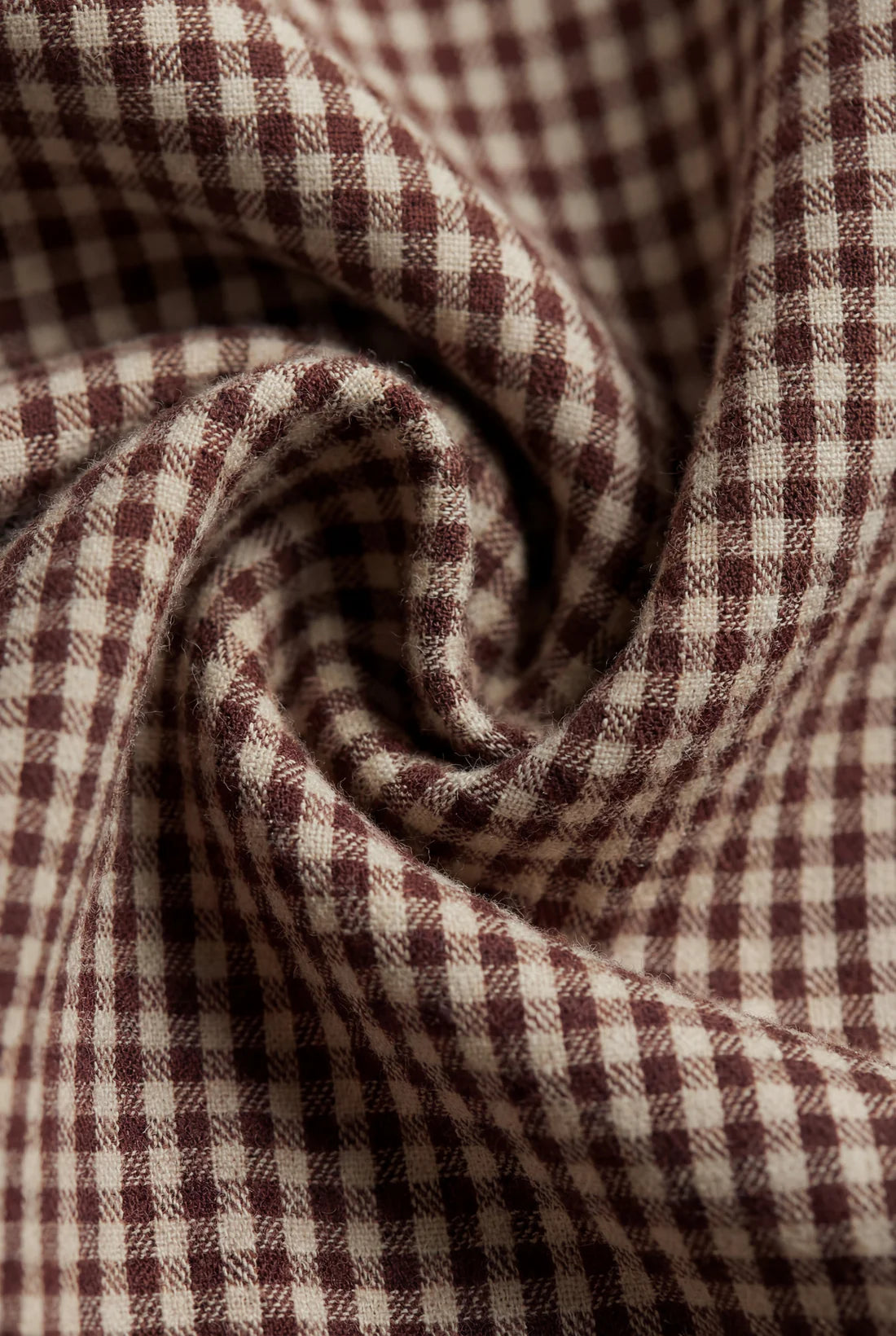 Organic Cotton Kenji Pant Cinnamon Gingham