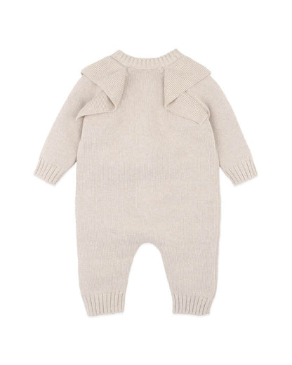 Fern Hand Embroidered Organic Knitted Romper