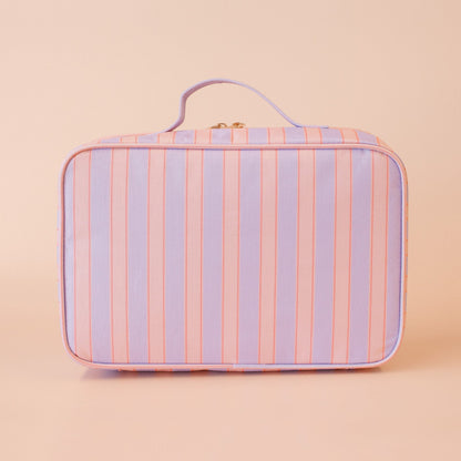 Powder Stripe Large Lunch Bag