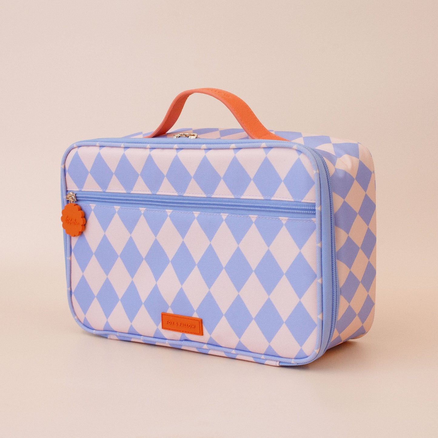 Blue Diamonds Large Lunch Bag