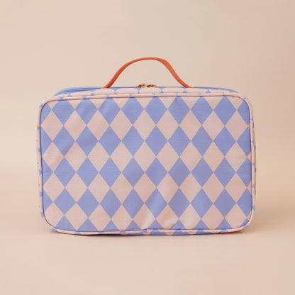 Blue Diamonds Large Lunch Bag