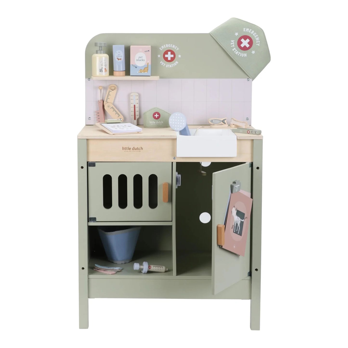 Wooden Play Veterinary Set