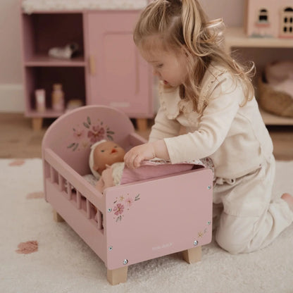 Wooden Doll Bed