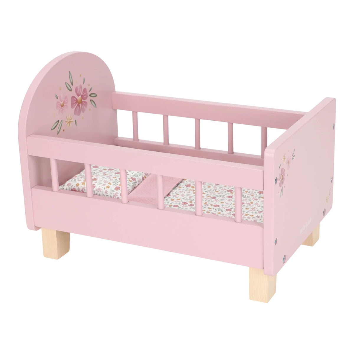 Wooden Doll Bed