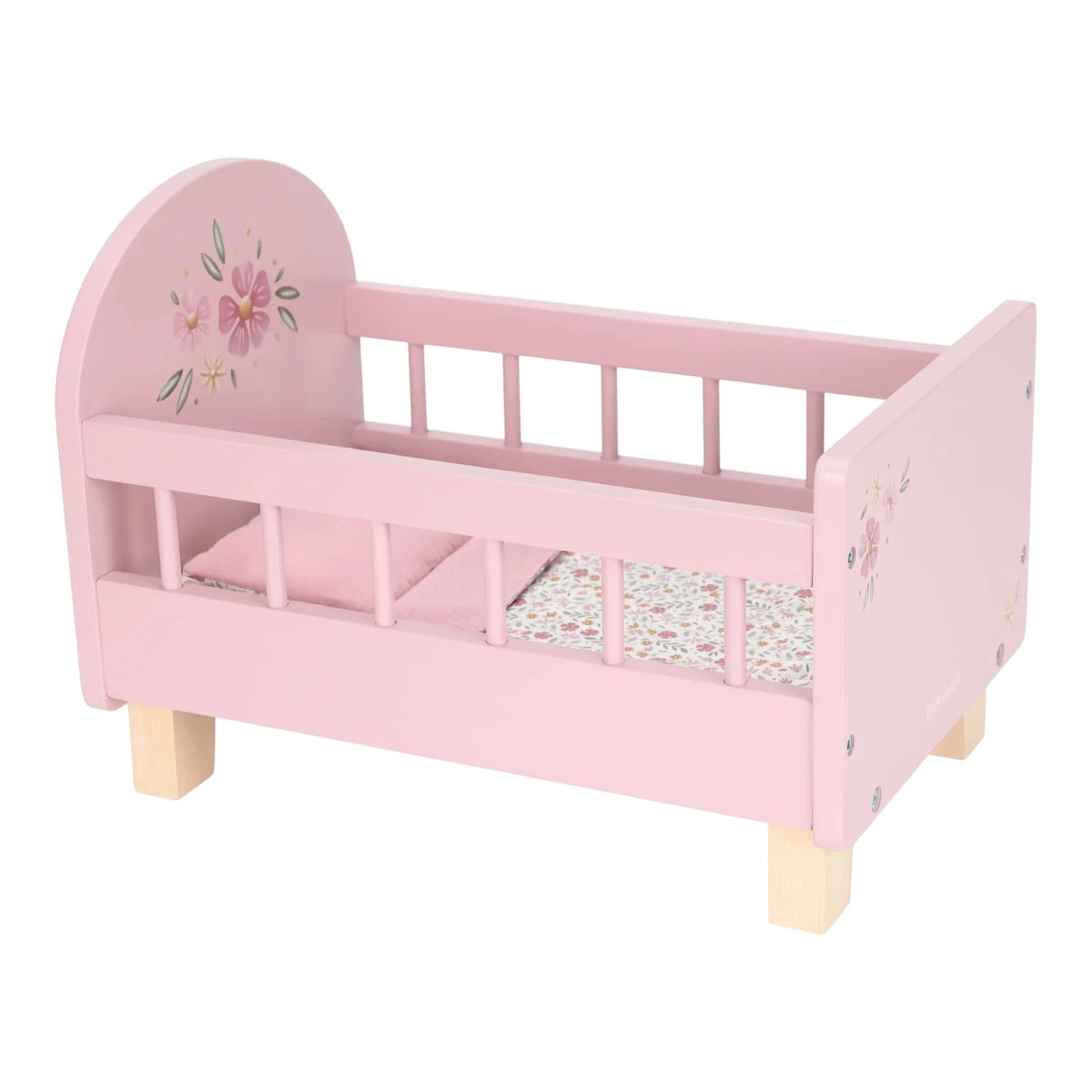 Wooden Doll Bed