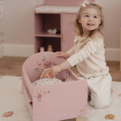 Wooden Doll Bed