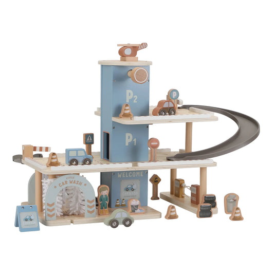 Wooden Play Garage