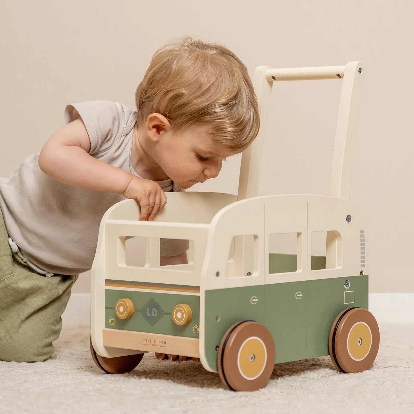 Vintage Wooden Walker Wagon