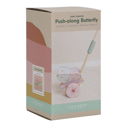 Wooden Push-Along Butterfly