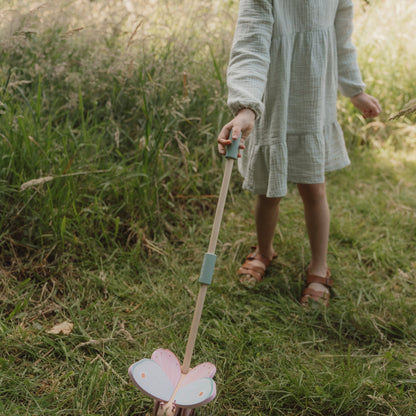 Wooden Push-Along Butterfly