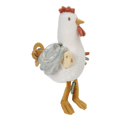 Soft Activity Chicken Plush Toy