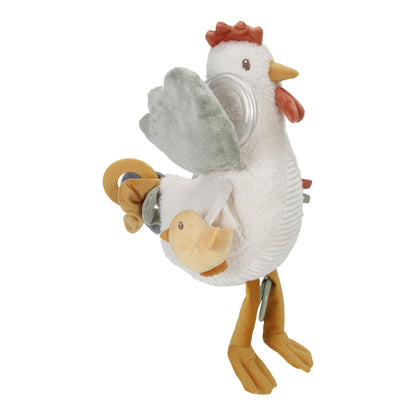 Soft Activity Chicken Plush Toy
