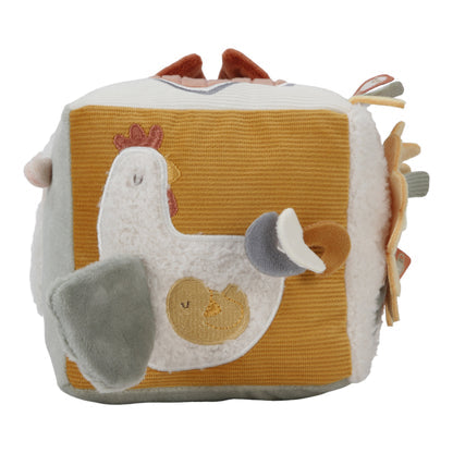 Soft Activity Cube - Little Farm