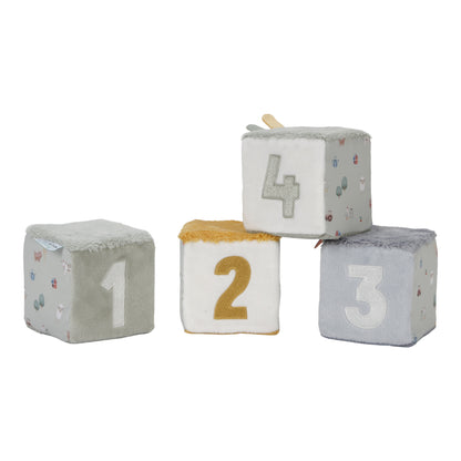 Soft Cubes Set - Little Farm