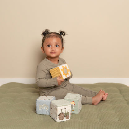 Soft Cubes Set - Little Farm