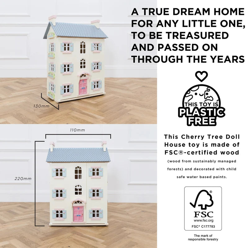 Cherry Tree Hall Doll House (PRE-ORDER ITEM)